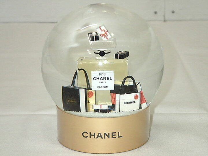 楽天市場】☆【送料無料】CHANEL シャネル スノードーム 置物 No  