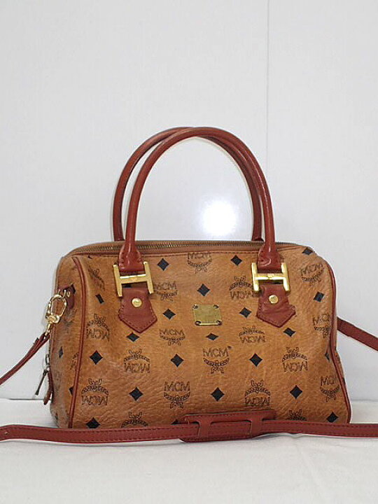 楽天市場】☆【送料無料】MCM エムシーエム ボストン ロゴグラム 
