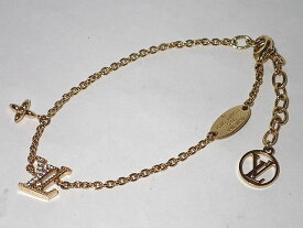 ★【送料無料】LOUIS　VUITTON　ルイヴィトン　ブレスレット　LV・アイコニック　M00587　当店では以前49,500　【中古】レディース