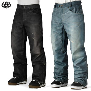 y[z25-26 686 pc M3WN227 Deconstructed Denim Insulated Pant: Ki/Y/Xm[{[hEGA/Xm{/snow