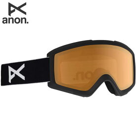 24-25 ANON ゴーグル anon. Helix 2.0 18528100: Black / Amber 国内正規品/アノン/スノーボード/スキー/メンズ/snow/スノボ