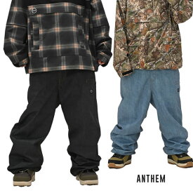 25-26 ANTHEM パンツ AN2565 TOD BUGGY PANTS : 正規品/メンズ/レディース/スノーボードウエア/アンセム/スノボ/snow