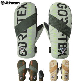 「全品2-15倍 16日08時迄」25-26 ASHRAM グローブ PROFILE LOGO MITT ASRM25W12: 正規品/アシュラム/メンズ/スノーボード/ミトン/ミット/snow