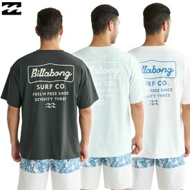 「全品10-16倍 21日08時迄」【ゆうパケット】25SS BILLABONG ラッシュガードTシャツ BF01A-861 SOFTTY TEE: 正規品/ビラボン/メンズ/半袖/BF01A861 /surf