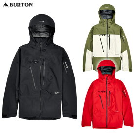23-24 BURTON ジャケット [ak457] Japan Guide GORE-TEX PRO 3L Jacket 23303101: 正規品/メンズ/スノーボードウエア/バートン/snow