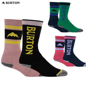 「全品2-15倍 16日08時迄」23-24 子供用 BURTON ソックス2足セット Weekend Midweight Snowboard Sock 15171108: 国内正規品/ジュニア/キッズ/スノーボード/バートン/スノボ