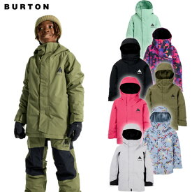 「全品10-16倍 11日02時迄」【即納】25-26 子供用 BURTON ジャケット Kids' Skimmer Jacket 2431510: 正規品/バートン/スノーボードウエア/ジュニア/キッズ/snow