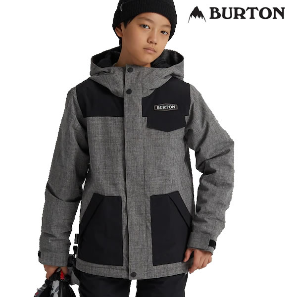 耐候性とコストパフォーマンス！ 21-22 子供用 BURTON ジャケット Boys’ Dugout Jkt 14614008: 正規品/バートン/スノーボードウエア/ジュニア/キッズ/snow