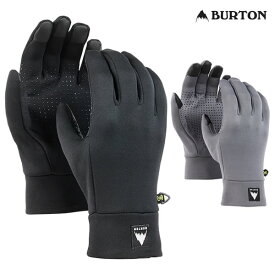 「全品10倍 11日02時迄」22-23 BURTON インナーグローブ Power Stretch Glove LINER 13169102: 正規品/スノーボード/バートン/メンズ/snow