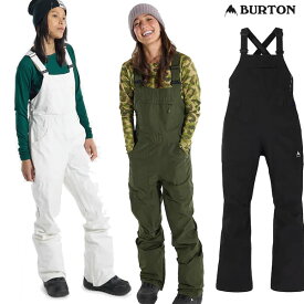 23-24 レディース BURTON パンツ Avalon GORE-TEX 2L Bib Pants 22075102: 正規品/バートン/スノーボードウエア/snow
