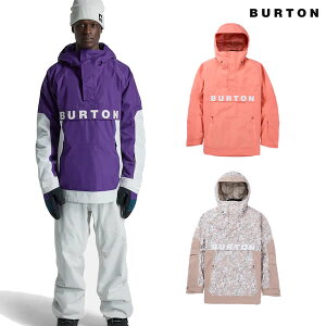 「全品5-15倍 27日08時迄」24-25 BURTON ジャケット Frostner Anorak 21470104: 正規品/メンズ/スノーボードウエア/バートン/snow