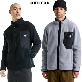「全品5-15倍 11日14時-16日08時迄」26-27 BURTON フリース 2383710 Men's Cinder Full-Zip Fleece: 正規品/バートン/メンズ/スノーボード/ウエア/ウェア/スノボ