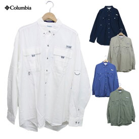 24SS COLUMBIA 長袖シャツ Bahama 2 LS Shirt fm7048: 正規品/コロンビア/アウトドア/メンズ/cat-out