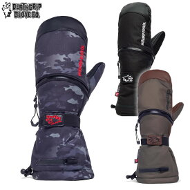 【予約商品】26-27 DEATHGRIP GLOVE CO. グローブ Werewolf MItt Long Cut vide27wml: 正規品/メンズ/ミット/スノーボード/デスグリップ/スノボ