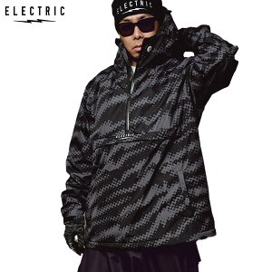 「全品5-15倍 27日08時迄」【予約商品】25-26 ELECTRIC ジャケット E25FJ06 ANORAK: 正規品/エレクトリック/スキー/スノーボードウエア/スノボ/snow