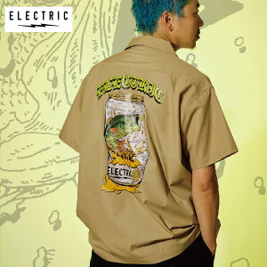 �u�S�i5-15�{ 6��08�����v26SS ELECTRIC X HIROTTON �R���{�V���c E26SU01 BEER CAN WORK SHIRT RAIDEN S/S TEE�F ���K�i/�G���N�g���b�N/�����Y/����