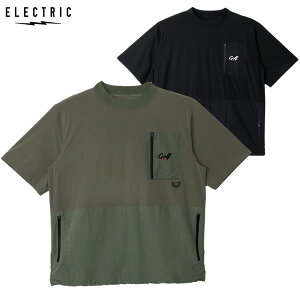 �u�S�i5-15�{ 19��14��-21��08�����v�y�䂤�p�P�b�g�z26SS ELECTRIC �S���t �V���c EG26ST03 GOLF LOGO MOCK NECK NYLON CARGO POCKET�F ���K�i/�G���N�g���b�N/�����Y
