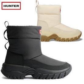「全品10-16倍 11日02時迄」レディース HUNTER スノー ブーツ UFS7119WWU INTREPID WANDERER SHORT SNOW BOOT: 正規品/ハンター/女性用/防寒