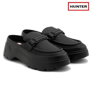 �u�S�i5-15�{ 18��08�����v���f�B�[�X HUNTER �V���[�Y WFF3103LEA W REFINED EXPLORER FLATFORM LOAFER MULE: ���K�i/�n���^�[/�����p