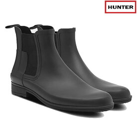 「全品10-16倍 11日02時迄」HUNTER レインブーツ MENS ORIGINAL REFINED CHELSEA BOOTS mfs9060rma: 正規品/ハンター/チェルシー/メンズ/cat-fs