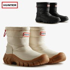 「全品5-10倍 22日08時迄」レディース HUNTER スノー ブーツ Intrepid Insulated Short Snow Boots WFS2108WWU: 正規品/ハンター/cat-fs