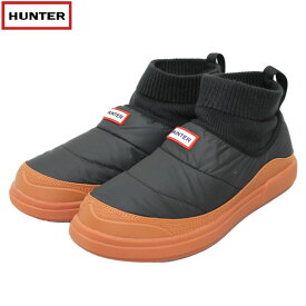 「全品10-16倍 11日02時迄」HUNTER メンズブーツ In/Out Insulated Knitted Cuff Slipper Boot MFS9002REN: 国内正規品/男性用/シューズ/ハンター/ショートブーツ/