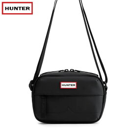 HUNTER ショルダーバッグ original rubberised mini crossbody UBX2234CPE: 日本正規品/バッグ/ハンター/ポーチ/cat-fs