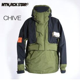 「全品5-15倍 11日14時-16日08時迄」Mのみ 25-26 MOUNTAIN ROCK STAR ジャケット HMK2 JACKET: 正規品/ユニセックス/スノーボードウエア/マウンテンロックスター/snow