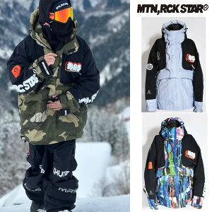 「全品5-15倍 11月6日08時迄」【即納】25-26 MOUNTAIN ROCK STAR ジャケット HMK2 JACKET: 正規品/ユニセックス/スノーボードウエア/マウンテンロックスター/snow