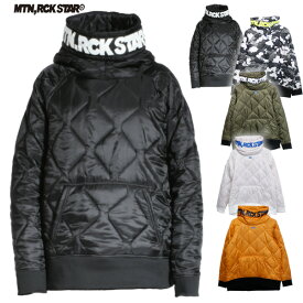 「全品5-15倍 11日14時-16日08時迄」【即納】26-27 MOUNTAIN ROCK STAR ジャケット NECK HOODED QUILT: 正規品/ユニセックス/スノーボードウエア/マウンテンロックスター