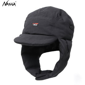 25FW NANGA キャップ HINOC RIPSTOP DOWN EAR FLAP CAP NA2441-3B101： 正規品/ナンガ/OUTDOOR