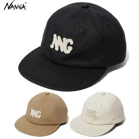 25FW NANGA キャップ CANVAS NNG LOGO CAP N2502-3a204a ユニセックス： 正規品/ナンガ/OUTDOOR