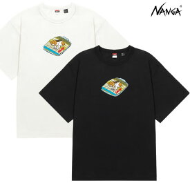 【ゆうパケット】25SS NANGA ECOHYBRID TEE(DOG PT) N2500-1M020Z： 正規品/ナンガ/メンズ/OUTDOOR