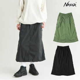 26SS レディース NANGA スカート HINOC RIPSTOP SKIRT W N2601-1F019B： 正規品/ナンガ/OUTDOOR