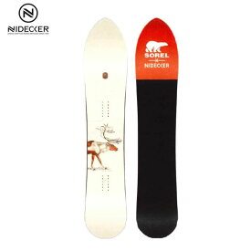 「全品10-15倍 12日08時迄」【予約商品】26-27 NIDECKER x SOREL スノーボード SOREL SURFER： 正規品/メンズ/ナイデッカー/ニデッカー/板/スノボ/ソレル