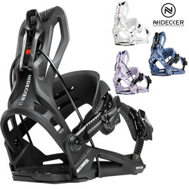 「全品10-15倍 12日08時迄」【予約商品】26-27 NIDECKER バインディング FLOW NEXUS： 正規品/メンズ/レディース/ナイデッカー/ニデッカー/スノーボード /スノボ/snow