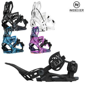 「全品10-15倍 12日08時迄」【予約商品】26-27 NIDECKER バインディング FLOW FENIX： 正規品/メンズ/レディース/ナイデッカー/ニデッカー/スノーボード /スノボ/snow
