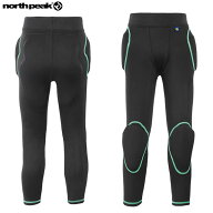 25-26 子供用 NORTH PEAK ヒッププロテクター ロング NP-1608: 正規品/ノースピーク/ジュニア/キッズ/ス…