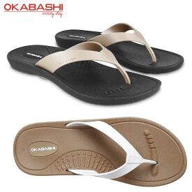 レディース OKABASHI ビーチサンダル Breeze Flip Flop o-60005 :正規品/オカバシ/靴/ブリーズ/cat-fs