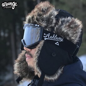 「全品5-15倍 11日14時-16日08時迄」23-24 ORAN'GE ボマーハット The Trooper Hat #090251: 正規品/メンズ/ORANGE/オレンジ/スノーボード/スノボ/snow