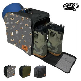 「全品5-15倍 11日14時-16日08時迄」25-26 ORAN'GE ブーツバッグ Deluxe boots bag #040146: 正規品/メンズ/ORANGE/オレンジ/スノーボード/スノボ/snow