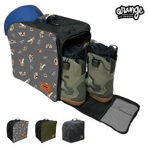 uSi10-15{ 12208v25-26 ORAN'GE u[cobO Deluxe boots bag #040146: Ki/Y/ORANGE/IW/Xm[{[h/Xm{/snow