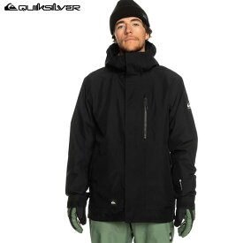 23-24 QUIKSILVER ジャケット MISSION GORE-TEX JK qjk233416: 正規品/クイックシルバー/メンズ/スノーボードウエア/スノボ/snow