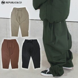 23-24 REPUBLIC&CO パンツ WIDE PAINTER PANTS: 正規品/メンズ/スノーボードウエア/リパブリック/snow