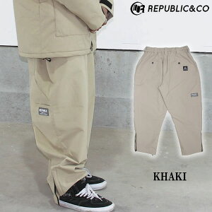 uSi10-16{ 1102v23-24 REPUBLIC&CO pc WIDE PAINTER PANTS: Ki/Y/Xm[{[hEGA/pubN/snow