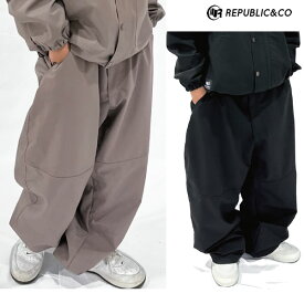 【予約商品】24-25 REPUBLIC&CO パンツ DOUBLE KNEE PANTS: 正規品/メンズ/スノーボードウエア/リパブリック/snow