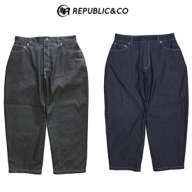 「全品10−15倍 16日08時迄」【即納】25-26 REPUBLIC&CO パンツ BAGGY DENIM PANTS: 正規品/メンズ/スノーボードウエア/リパブリック/snow