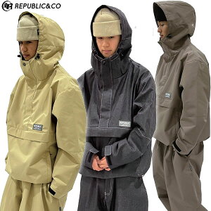 �u�S�i10�|15�{ 16��08�����v24-25 REPUBLIC&CO �W���P�b�g TRAIL PULLOVER JACKETT: ���K�i/�����Y/�X�m�[�{�[�h�E�G�A/���p�u���b�N/snow