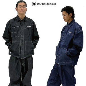 24-25 REPUBLIC&CO ジャケット HUNTAING COAT JACKET: 正規品/メンズ/スノーボードウエア/リパブリック/snow