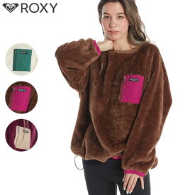 21FW ROXY ボア フリースジャケット OVERSLEEP rpo214054: 正規品/ レディース/ロキシー/ジャケット/snow